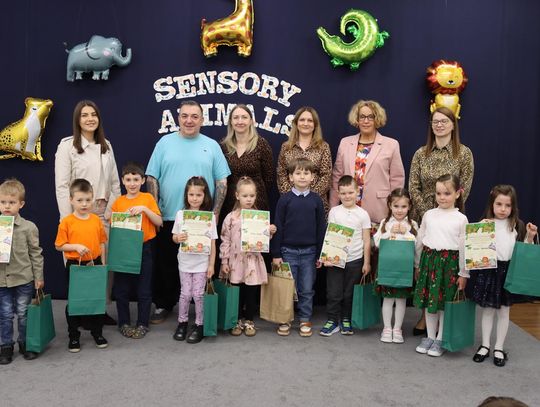 Przedszkolaki pokazały klasę w konkursie „Sensory Animals” we Włodawie [ZDJĘCIA]