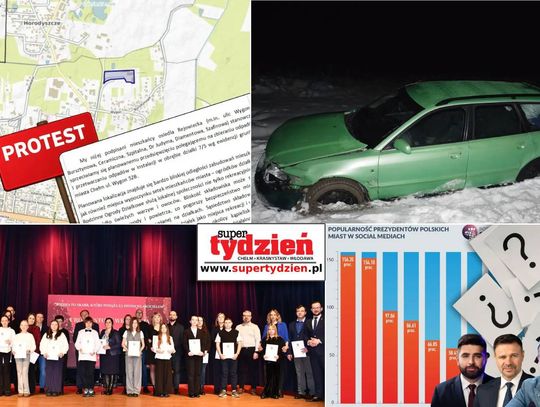 Przegląd informacji z 10  lutego 2026. Chełm, Krasnystaw, Włodawa