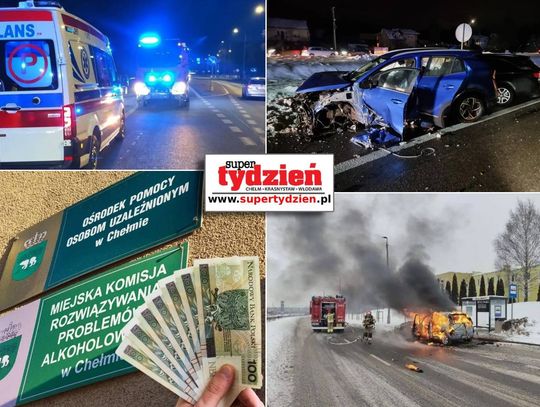 Przegląd informacji z poniedziałku, 26 stycznia 2026. Chełm, Krasnystaw, Włodawa