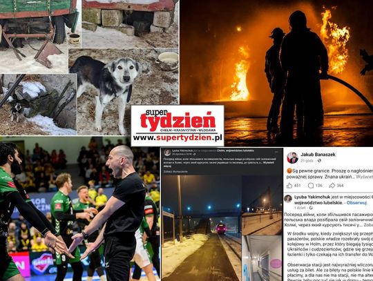 Przegląd informacji z 31 stycznia 2026. Chełm, Krasnystaw, Włodawa