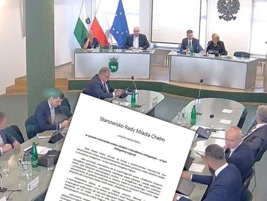 Rada Miasta Chełm jednogłośnie przeciw nielegalnej migracji