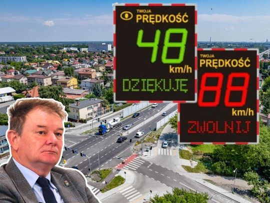 Radny Kister znów proponuje, by w Chełmie zamontować radarowe wyświetlacze prędkości