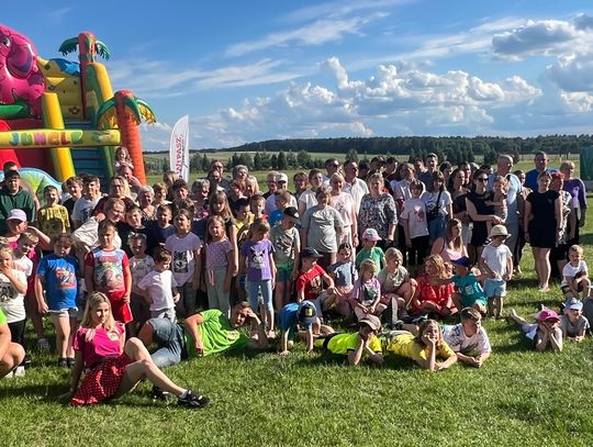 Radość dzieci najważniejsza. Gminny Dzień Dziecka w Wyrykach [ZDJĘCIA]