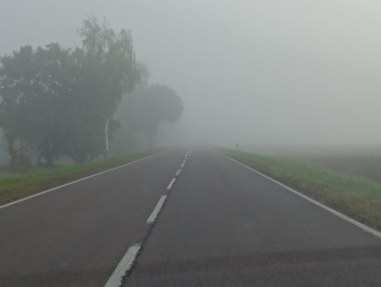 Region. Kierowcy – uwaga na mgły! [ZDJĘCIA]