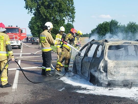 Region. Na lokalnych drogach płonęły auta!