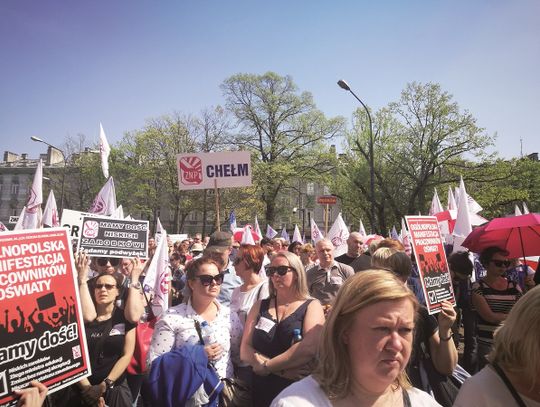 Region: Nasi protestowali w stolicy