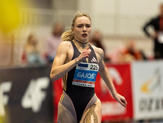 Rozpędziła się na podium