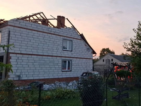 Ruszy odbudowa domu w Wyrykach Woli, zniszczonego podczas dronowego incydentu