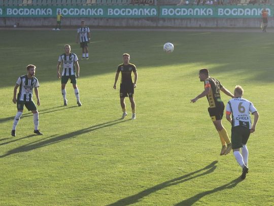 kadr z meczu chełmianki chełm z siarką tarnobrzeg