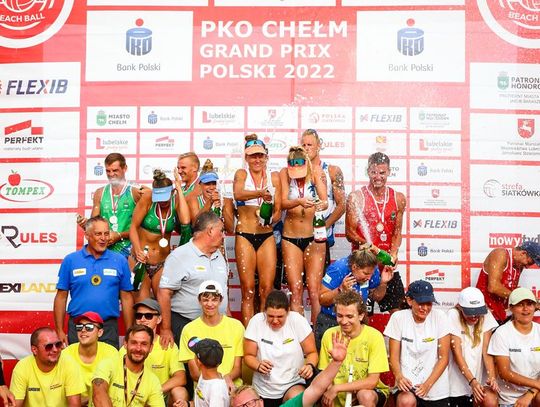 Siatkówka plażowa. Miszczuk i Brożyniak na podium w Chełmie! [ZDJĘCIA]