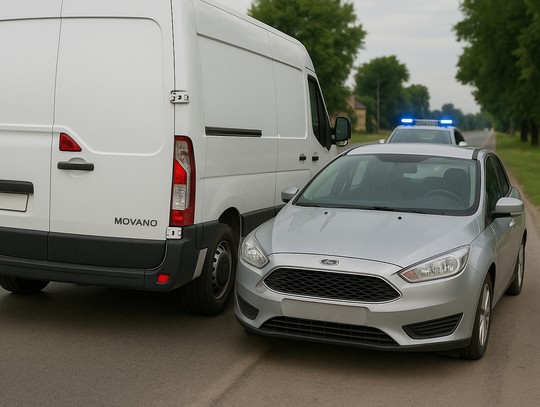 Siedliszcze. Cofając uderzył w auto – miał ponad 3 promile!