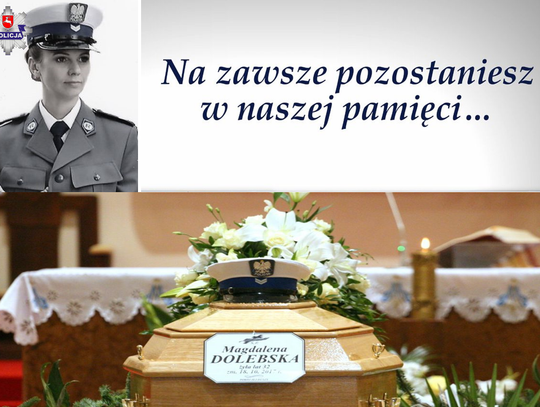 Sierżant Magdalena Dolebska z krasnostawskiej komendy zginęła na służbie. Policjanci wciąż o niej pamiętają...