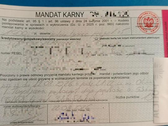 Słone mandaty za brawurę na drogach powiatu włodawskiego