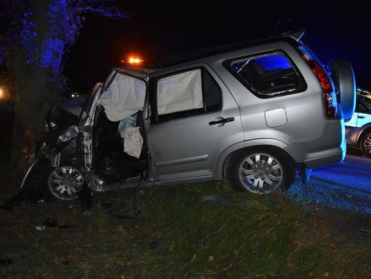 Śmiertelny wypadek w gminie Siedliszcze. Nie żyje 60-letnia pasażerka