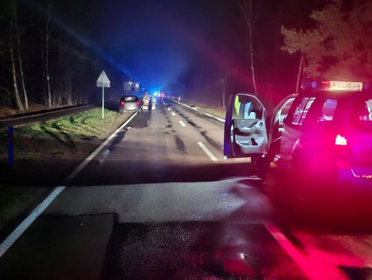 Śmiertelny wypadek w Okunince! Mężczyzna potrącony przez ciężarówkę