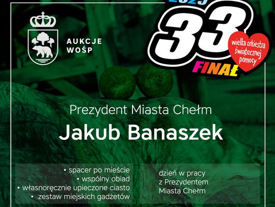 Spacer z prezydentem wylicytowany, ale… niezrealizowany