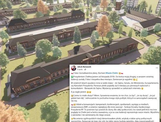 Spór o 180 mln zł na Muzeum Pamięci Ofiar Rzezi Wołyńskiej w Chełmie. Prezydent Banaszek odpowiada na medialne zarzuty