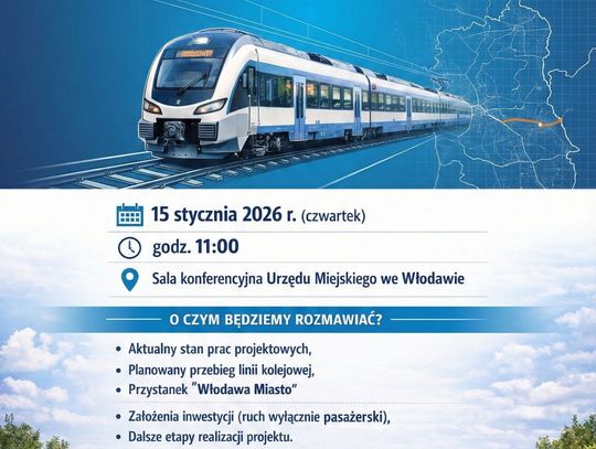 Spotkanie informacyjne we Włodawie. Mieszkańcy poznają szczegóły rewitalizacji linii kolejowej Chełm–Włodawa