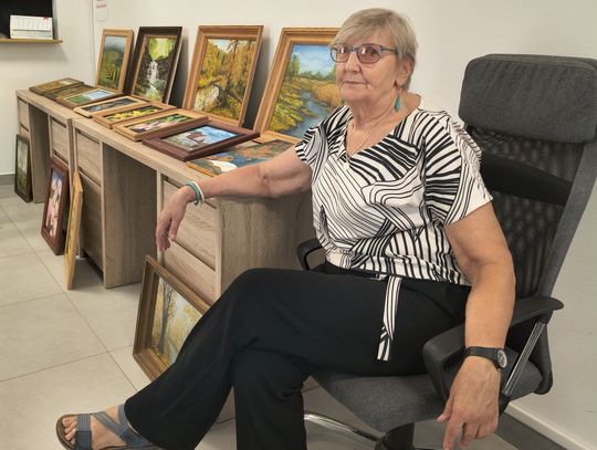 Chełm. Kolejny wernisaż w Cafe Senior – obrazy Elżbiety Dziwisz