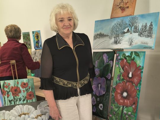 Spotkanie ze sztuką Sabiny Czerwińskiej w Cafe Senior