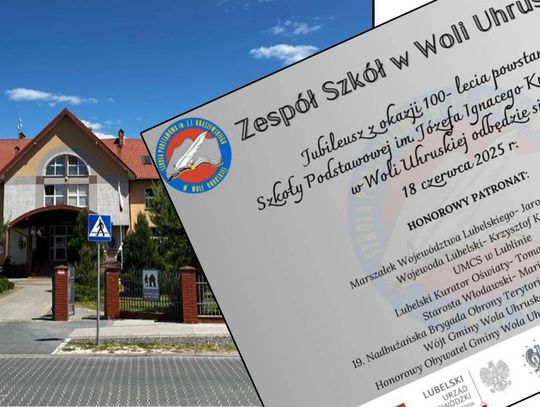 Stulecie Szkoły Podstawowej w Woli Uhruskiej