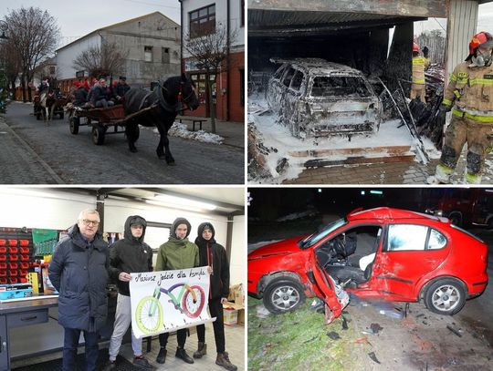 SuperFlesz (01-01-23): Pożar garażu, kolędowali na ulicach, Sylwester w PRL