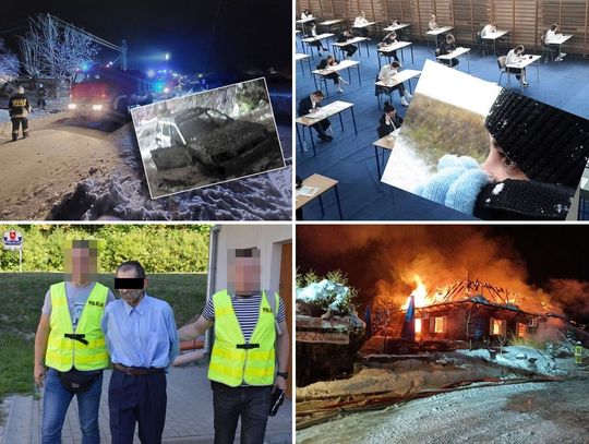 SuperFlesz (16-12-22): Zabójstwo matki bez kary, spalone subaru, zimna próbna matura