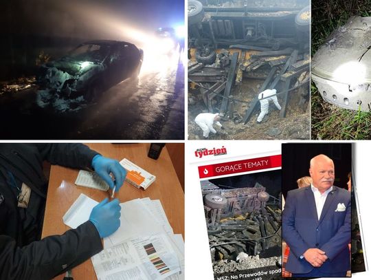 SuperFlesz (17-11-22): Auto w ogniu, rakiety przeciwlotnicze, oszustwo na spółkę