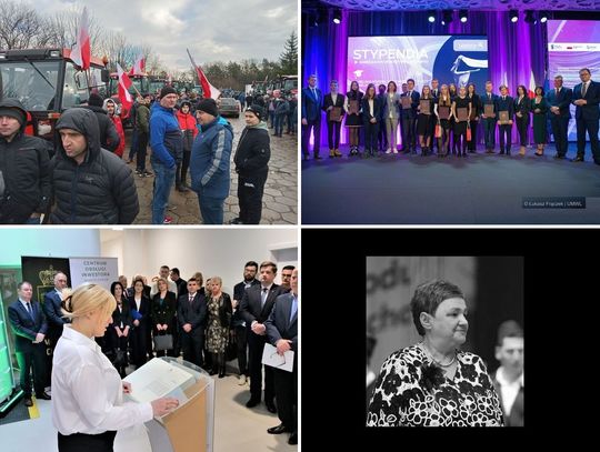 SuperFlesz (18-01-23): Protest rolników, zmarł pieszy z wypadku, stypendia marszałka