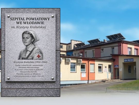 Szpital we Włodawie ma mieć swoją patronkę. Zostanie nią Krystyna Krahelska