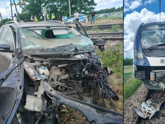 Szynobus relacji Lublin-Chełm zderzył się z volkswagenem