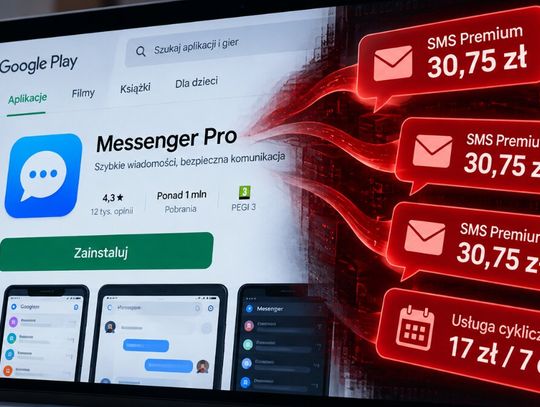Te aplikacje były w Google Play. Mogły naliczać płatne SMS-y