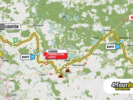 Tour de Pologne Women we Włodawie. Sprawdź, gdzie zamkną drogi!