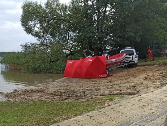 Tragedia nad Jeziorem Białym. Utopił się starszy mężczyzna