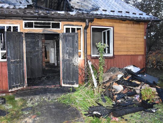 Tragedia w Starym Brusie. W pożarze zginęła 88-letnia kobieta