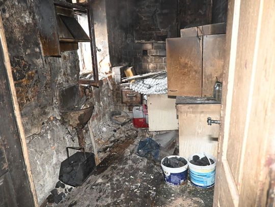 Tragiczny pożar w Chełmie. W płomieniach zginął 66-letni mężczyzna