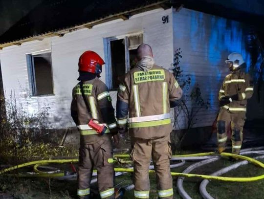 Tragiczny pożar. W płomieniach zginął 53-latek [ZDJĘCIA]