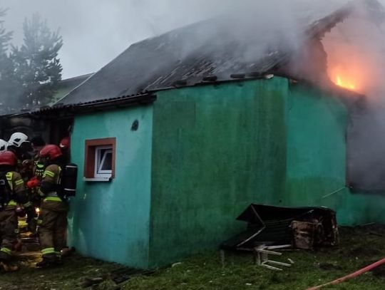 Tragiczny pożar domu. Strażacy odnaleźli zwłoki