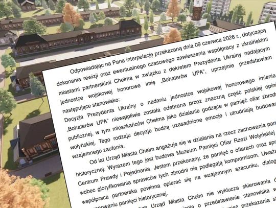 Trudne pytania o partnerstwo. Chełm reaguje na decyzje ukraińskich władz