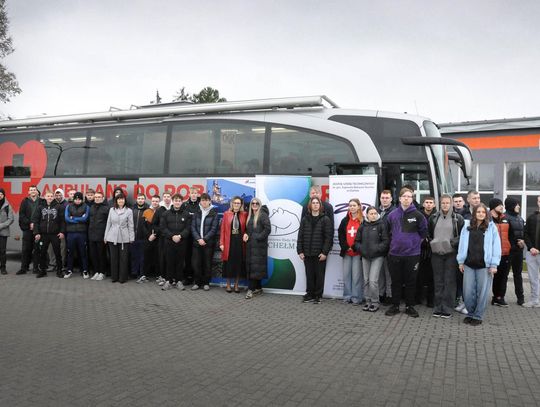 Uczniowie ZST w Chełmie nie żałują swojej krwi [ZDJĘCIA]