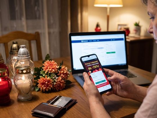 Uważaj na fałszywe sklepy ze zniczami! Cyberprzestępcy wykorzystują zbliżające się święto