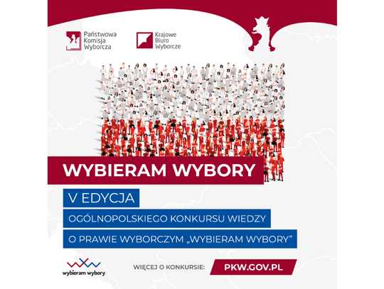 V edycja Ogólnopolskiego Konkursu Wiedzy o Prawie Wyborczym „Wybieram Wybory”