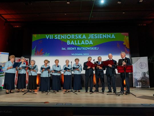 VIII Seniorska Jesienna Ballada im. Ireny Rutkowskiej – święto seniorów we Włodawie