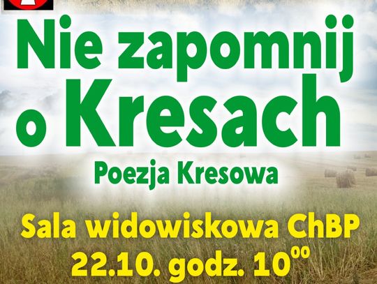 W Chełmie zabrzmi poezja kresowa