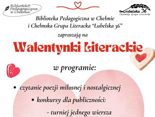 Walentynki w rytmie poezji w Bibliotece Pedagogicznej w Chełmie