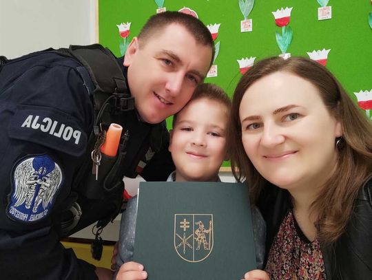 Włodawa. 7-latek wyróżniony za patriotyczną postawę