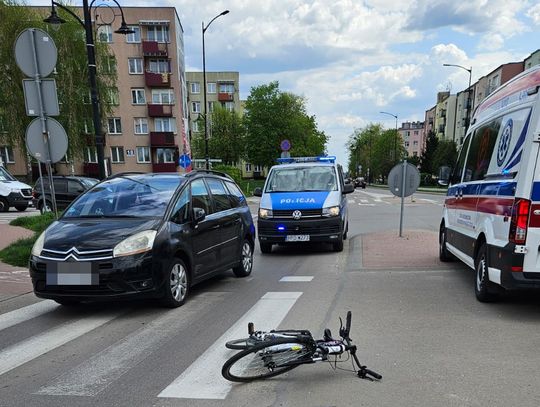Włodawa. Potrącenie 14-letniej rowerzystki