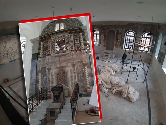 Włodawa. Remont synagog za 4 miliony złotych na finiszu [ZDJĘCIA]