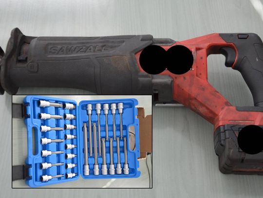 Włodawa. Zaufał pracownikowi, stracił narzędzia. Dzielnicowy odzyskał łup