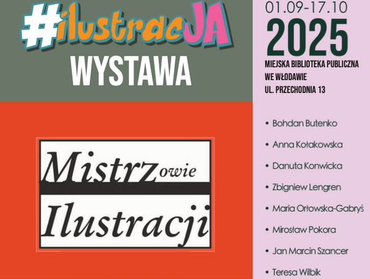 We Włodawskiej bibliotece można obejrzeć wystawę prezentującą polską grafikę książkową
